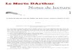 “Le Morte DArthur” : Notes de lecture ; volet 79