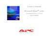 APC PowerChute® plus manual for Unix