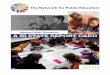 Network for Public Education 50 State Report Card