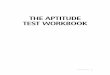 Aptitude Test Workbook