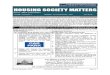 Housing Society Matters Issue 3