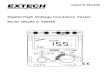 Digital High Voltage Insulation Tester 380395-96_UM