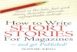 How to Write Short Stories for Magazines
