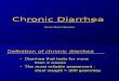 Chronic Diarrhea Kuliah 06