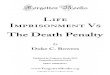 Life Imprisonment Vs Capital Punishment