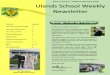 Uplands School Weekly Newsletter - Term 2 Issue 4 - 6 February 2015