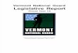 W~Vermont National Guard~Sexual Assault and Sexual Harassment; Legislative Report~1-27-2015