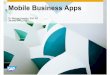 11. Mobile Business Apps