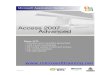 Access 2007 Advanced Best STL Training Manual