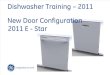 2011 E Star GE Dishwasher Training - 2011 New Door Configuration