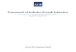 Asia Development Bank (2011). Framework of Inclusive Growth Indicators