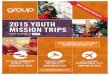 NEW 2015 Group Mission Trips Catalog