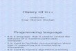 History of C++ Programming Language