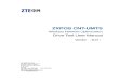 ZXPOS CNT-UMTS（V8.01） UMTS Wireless Network Optimization Drive Test Software User Manual