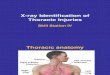 X-ray Identification of Thoracic Injuries..1