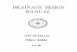 MANUAL - Drainage Design Manual