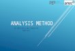 Analysis METHOD