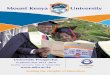 Prospectus 2013 Mt Kenya University KINGDOM