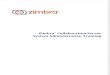 Zimbra Collaboration System Administration Participant Guide March2014