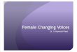 Female Changing Voice(1)(2)