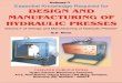 Volume.7. Design and Manufacturing of Hydraulic Presses