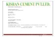 204238917 Kishgdan Cement Project Report