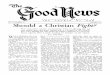 Good News 1960 (Vol IX No 10) Oct