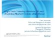 Gartner - BI and Analytics Market Trends 2020 Vision