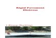 Distress in Rigid and Flexible Pavements