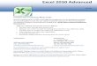 Excel 2010 Advanced Sample
