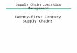 01.21st Century Supply Chains