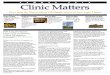 Clinic Matters Newsletter 2010