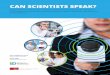 Can Scientists Speak