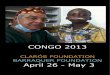 Humanitarian trip Congo 2013