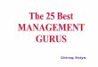 35 Best Management Gurus