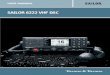 Sailor 6222 VHF DSC User Manual