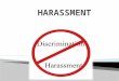 Harassment 1