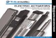 Tolomatic Electric Linear Motion Products Foldout Brochure