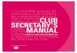 Rotary Club Secretary Manual