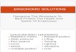 Erogonomics Solutions for the Designing of the Workplace