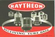 Raytheon Radio and Television Recieving Tube Data 1957