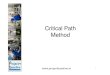 Critical Path Method - R1