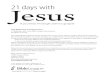 21 Days With Jesus
