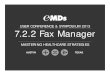 UCS 2013 7.2.2 Fax Manager