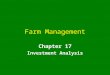 Farm ManagementChapter 17