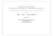 W.D.gann Speculation a Profitable Profession. a Course of Instructions on Stocks. Volume 1