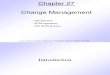 Pressman Ch 27 Change Management