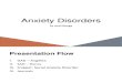 A Presentation on Anxiety Disorders (DSM5)
