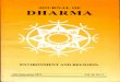 Journal of Dharma July - Sep. 2011 Vol. 36 No. 3