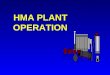 HMA plant operation Power Point